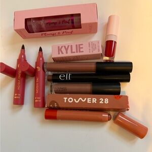 NEW Lip Bundle 8 pcs MAC ELF KYLIE & more